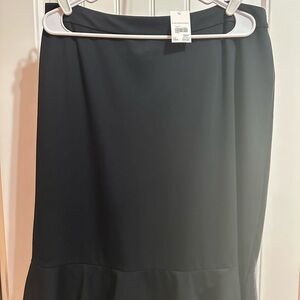 Cato Classic Black Midi Skirt